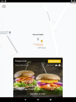 Pizzeria Gušti android App screenshot 2