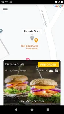 Pizzeria Gušti android App screenshot 6